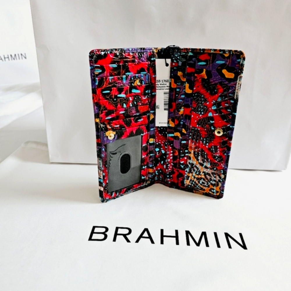 NWT Brahmin Stampede Melbourne Ady Wallet - Picture 8 of 15